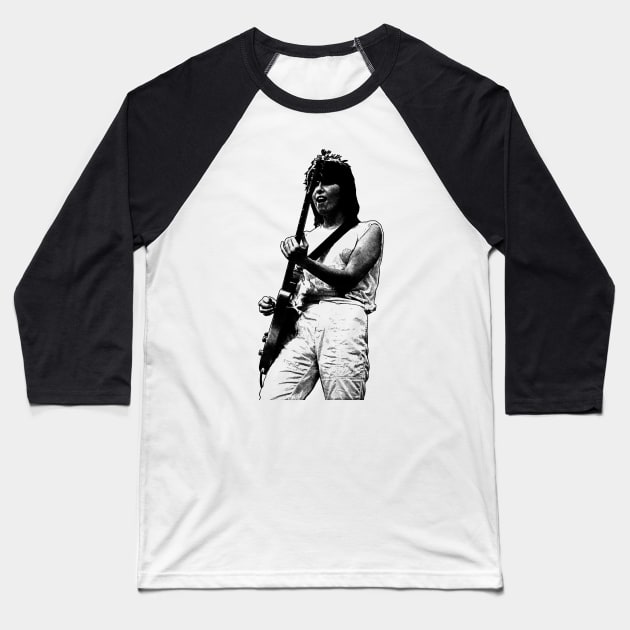 Retro Chrissie Hynde Baseball T-Shirt by tykler